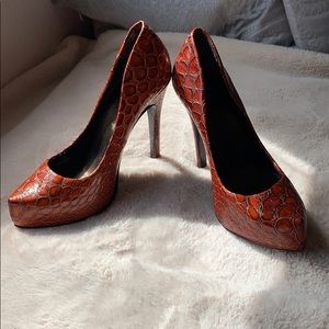 Jessica Simpson Snake Print Heels